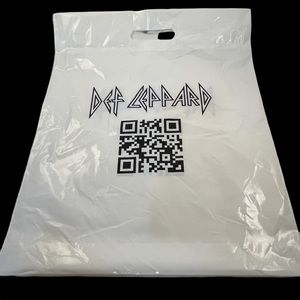 Def Leppard poly bag Stadium Tour 2022